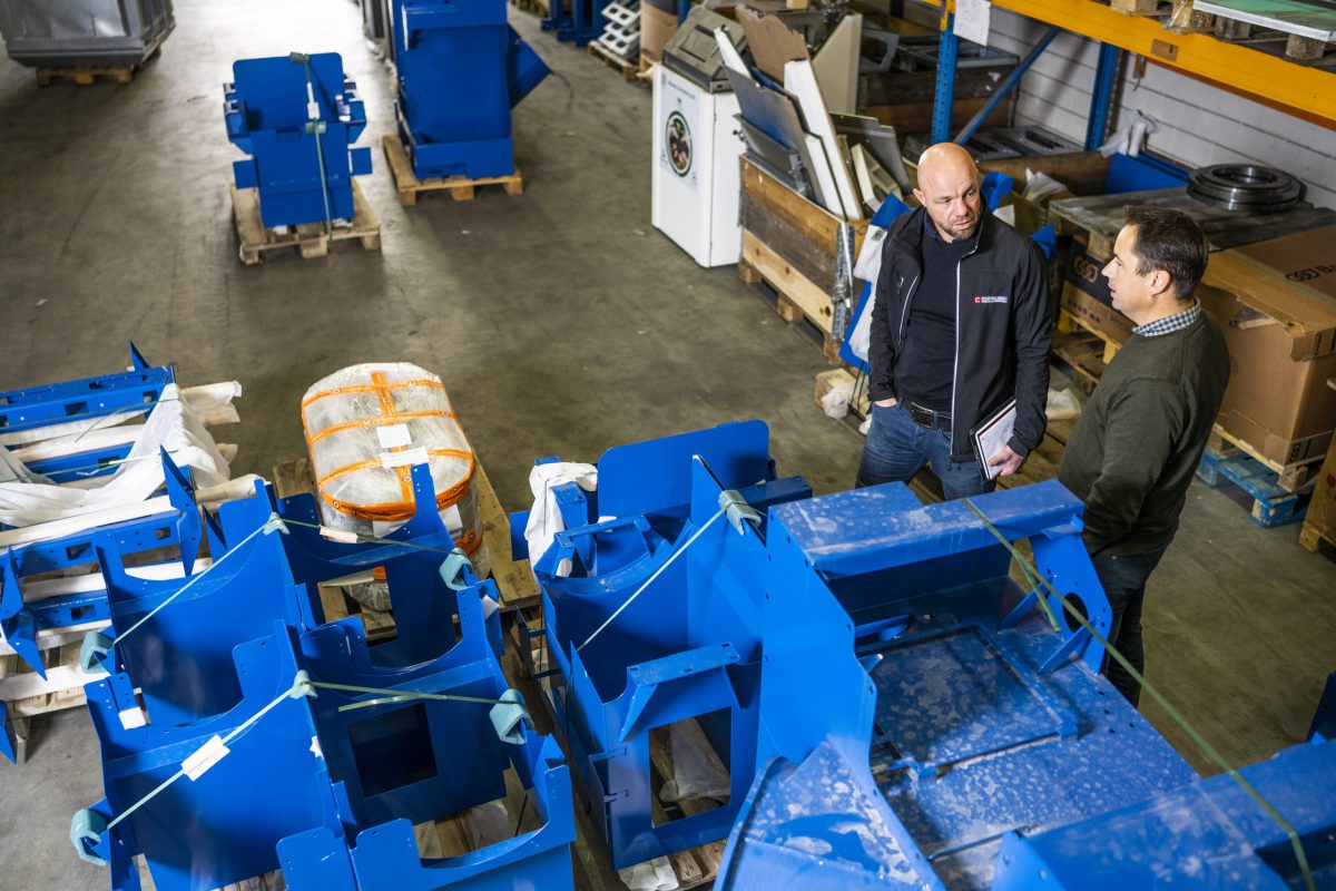 Machinebouw op maat bij Cornelissen Metaaltechniek.